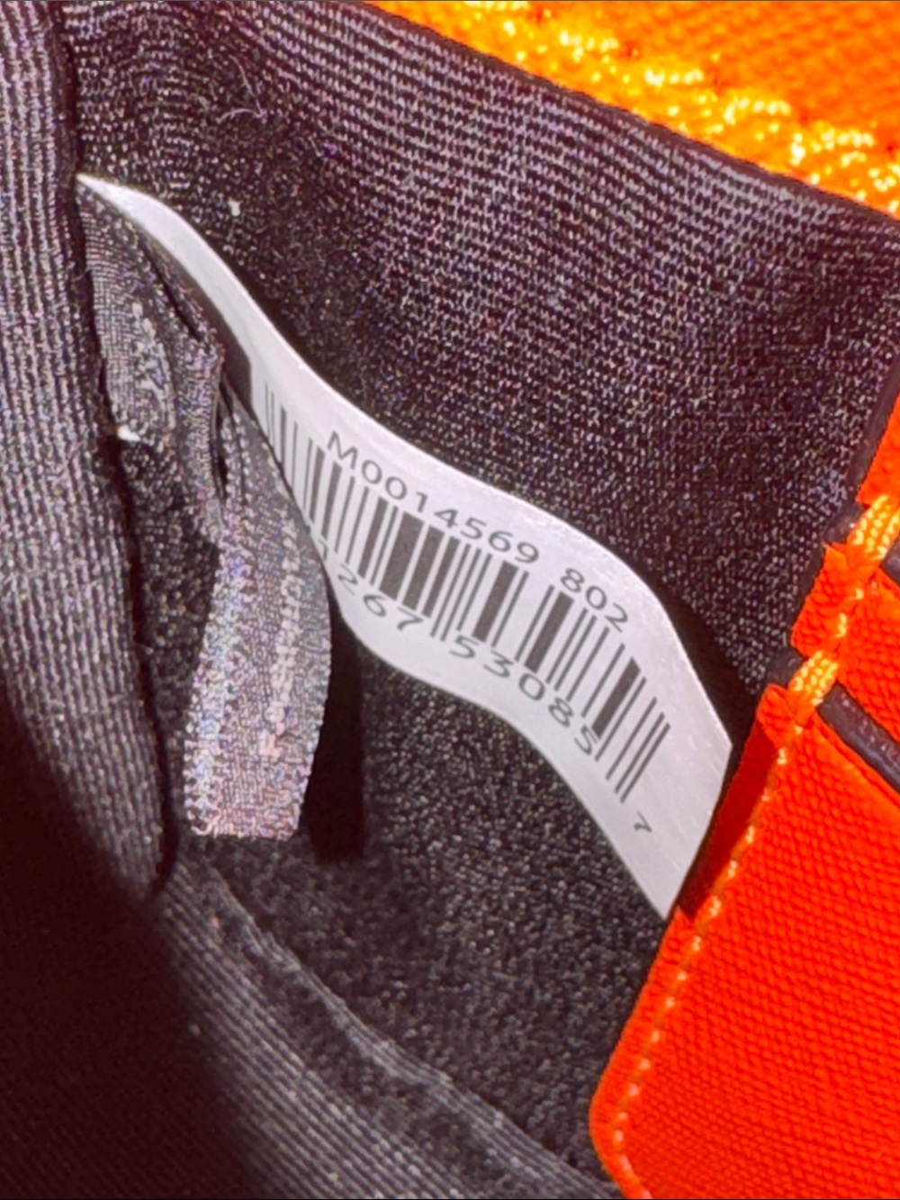 Marc Jacobs Bag Snapshot Small Crossbody Fanny Pack Belt Bag Orange Logo Strap - Picture 12 of 17